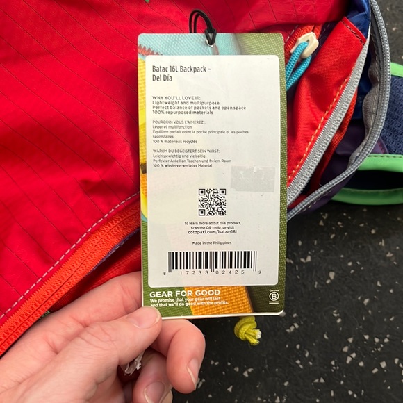 Cotopaxi Batac 16L “Del Dia” NWT - Picture 10 of 10